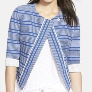 Rebecca Minkoff Ella Tweed & Leather Blazer